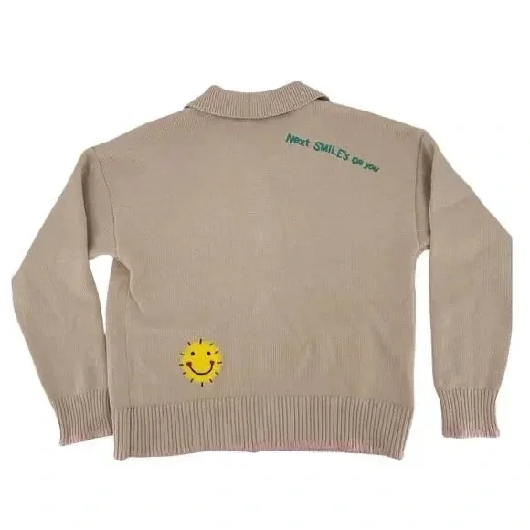 Kerri Rosenthal Knit Next SMILE’S ON You Cardigan Size XS - Picture 2 of 4